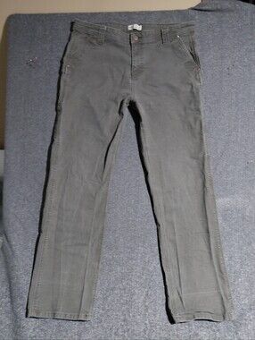 Dickies Crafted For Women Green Khaki Cargo Pants Sz 12R